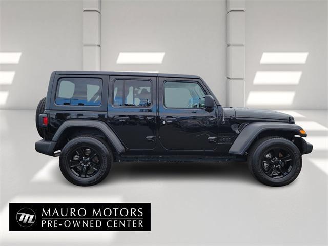 used 2022 Jeep Wrangler Unlimited car, priced at $32,999