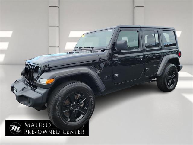 used 2022 Jeep Wrangler Unlimited car, priced at $32,999