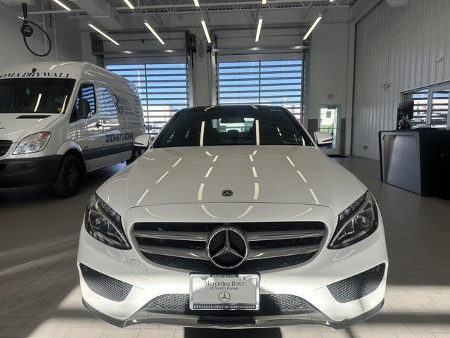 used 2018 Mercedes-Benz C-Class car, priced at $19,894