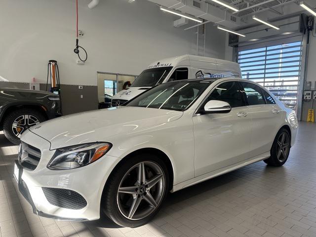 used 2018 Mercedes-Benz C-Class car, priced at $19,894