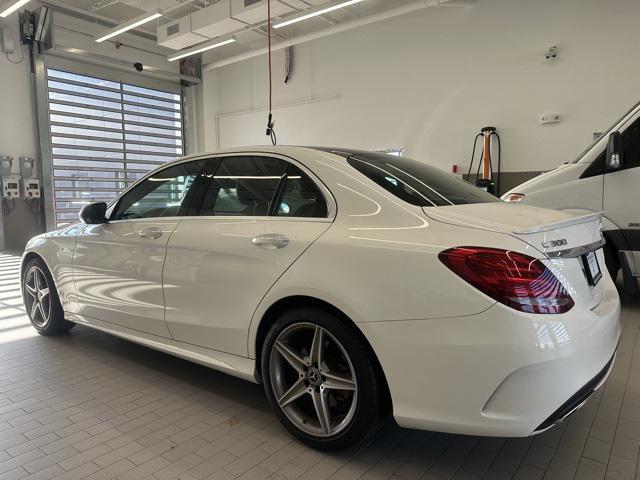 used 2018 Mercedes-Benz C-Class car, priced at $19,894
