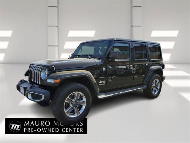 used 2021 Jeep Wrangler Unlimited car, priced at $33,594