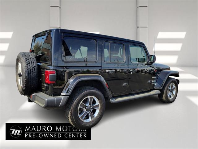 used 2021 Jeep Wrangler Unlimited car, priced at $33,594