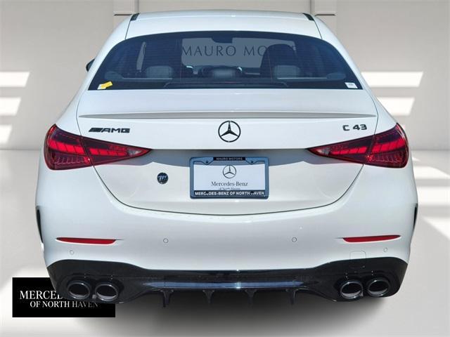 new 2024 Mercedes-Benz AMG C 43 car, priced at $72,845