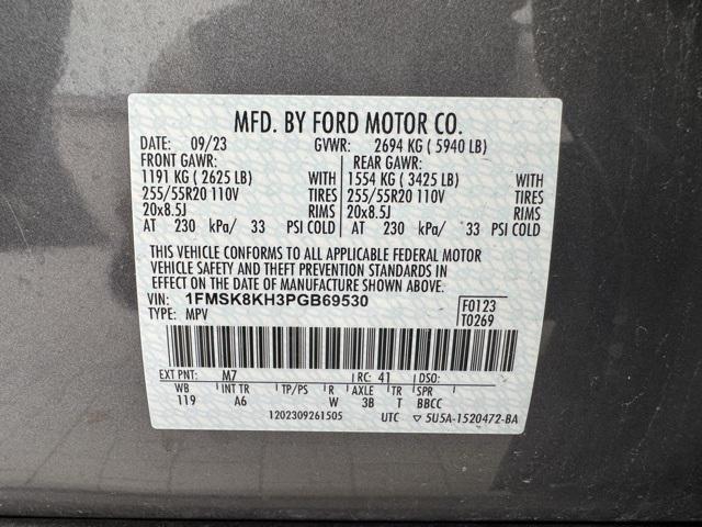 used 2023 Ford Explorer car, priced at $35,594