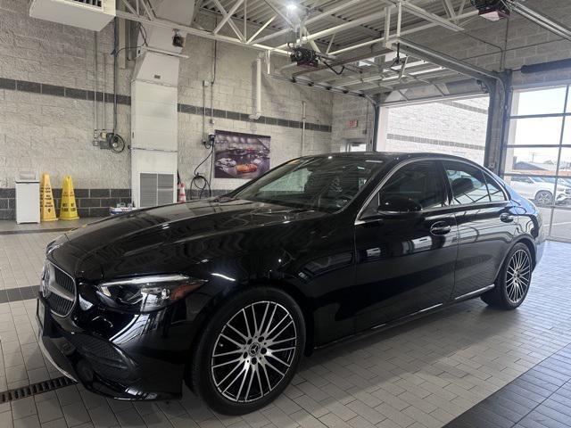 used 2022 Mercedes-Benz C-Class car, priced at $37,997