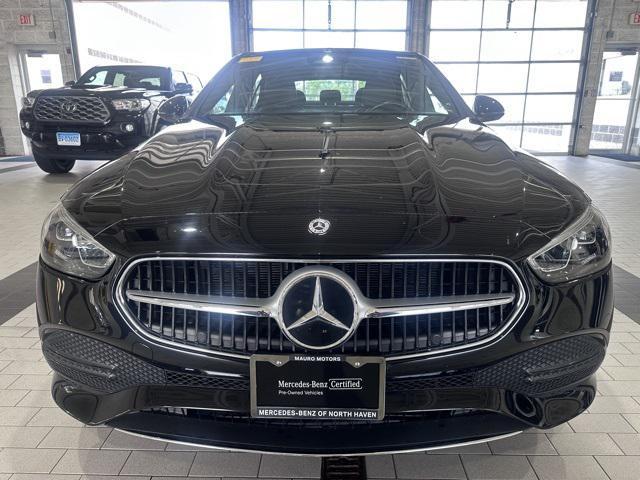 used 2022 Mercedes-Benz C-Class car, priced at $37,997