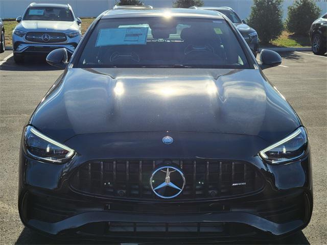 new 2025 Mercedes-Benz AMG C 43 car, priced at $84,970