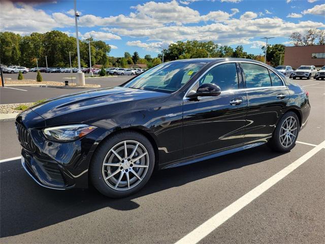 new 2024 Mercedes-Benz AMG C 43 car, priced at $65,025