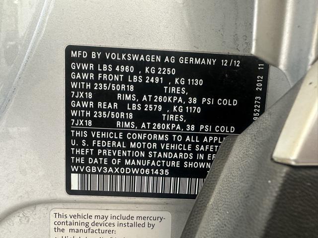 used 2013 Volkswagen Tiguan car, priced at $7,898