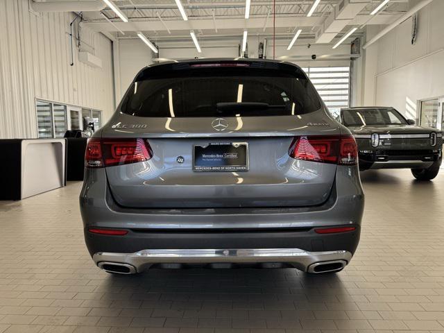 used 2021 Mercedes-Benz GLC 300 car, priced at $24,989