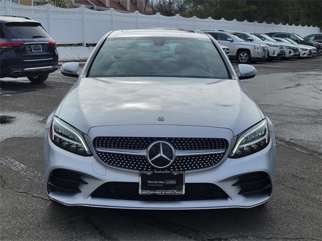 used 2021 Mercedes-Benz C-Class car, priced at $32,809