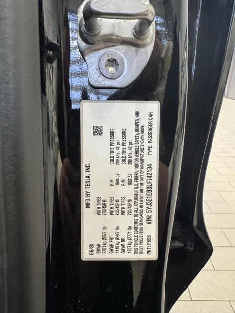 used 2020 Tesla Model 3 car, priced at $15,998