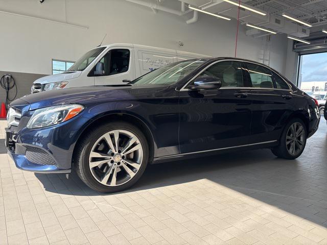used 2017 Mercedes-Benz C-Class car, priced at $15,499