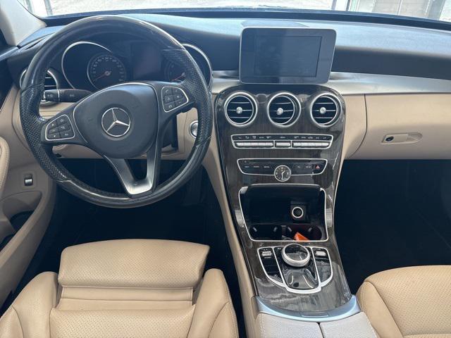 used 2017 Mercedes-Benz C-Class car, priced at $15,499