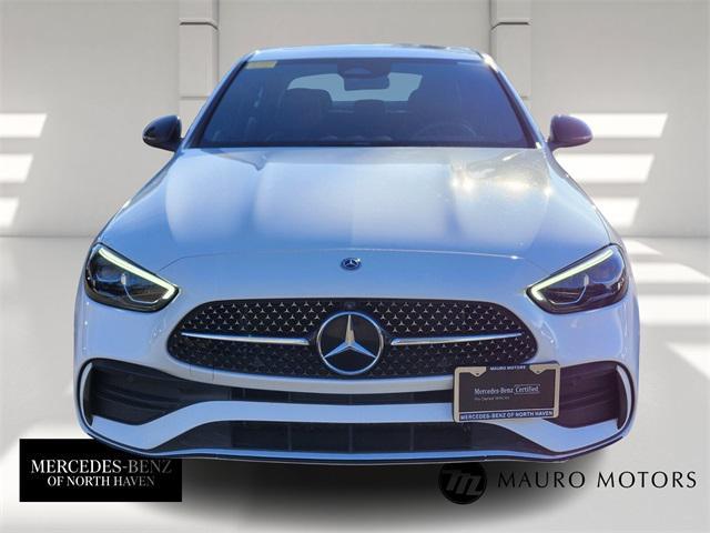 used 2022 Mercedes-Benz C-Class car, priced at $34,649