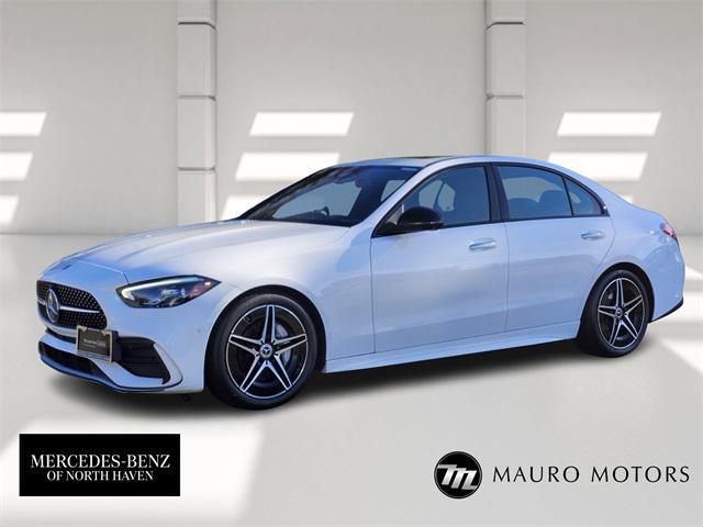 used 2022 Mercedes-Benz C-Class car, priced at $34,649