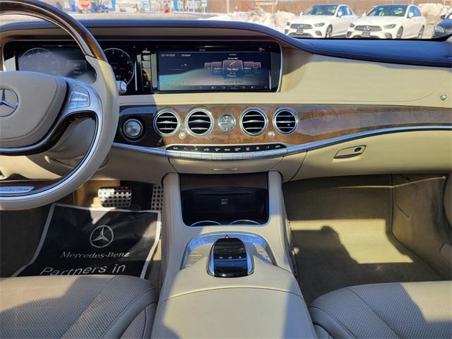 used 2015 Mercedes-Benz S-Class car, priced at $26,574