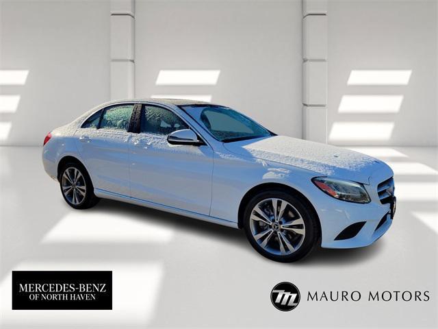 used 2021 Mercedes-Benz C-Class car, priced at $27,995