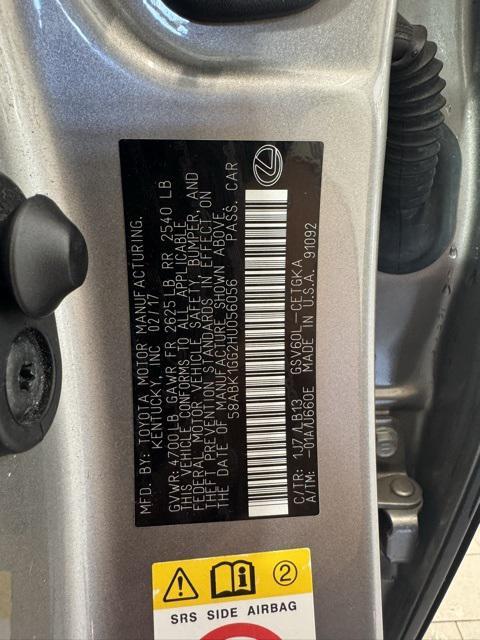 used 2017 Lexus ES 350 car, priced at $16,000