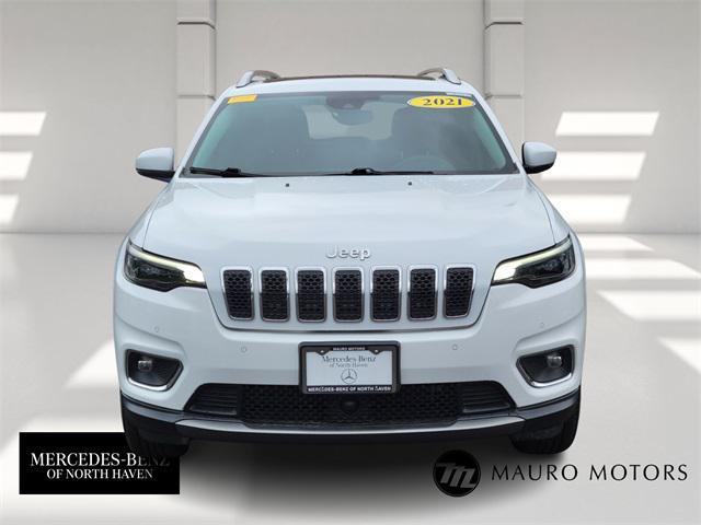 used 2021 Jeep Cherokee car, priced at $25,995