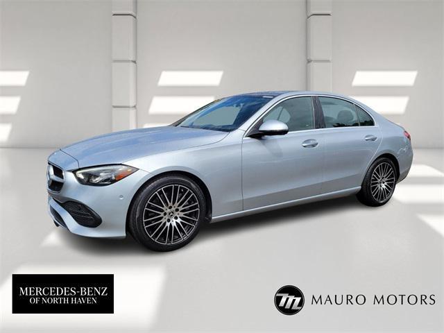 used 2022 Mercedes-Benz C-Class car, priced at $36,499