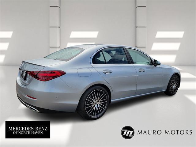 used 2022 Mercedes-Benz C-Class car, priced at $36,499