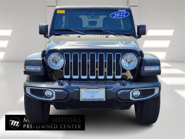used 2022 Jeep Wrangler Unlimited car, priced at $28,976