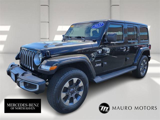 used 2022 Jeep Wrangler Unlimited car, priced at $32,498
