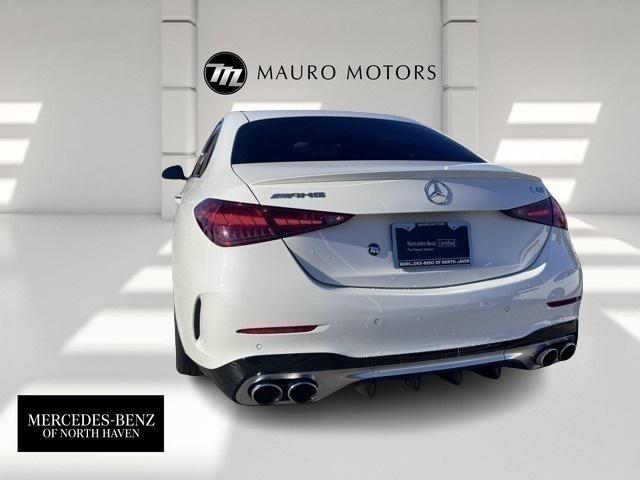 used 2023 Mercedes-Benz AMG C 43 car, priced at $55,995