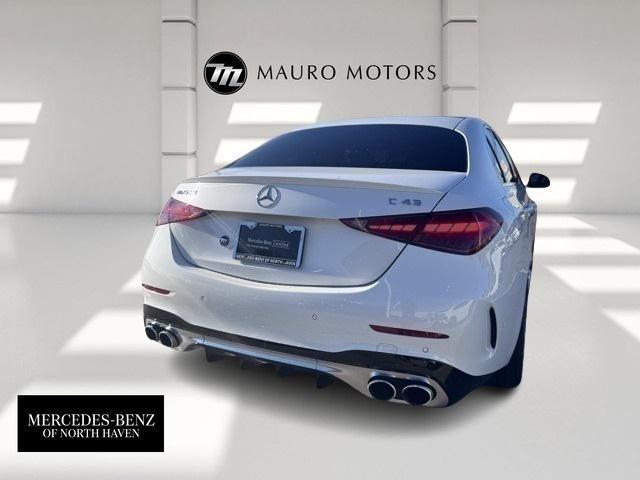 used 2023 Mercedes-Benz AMG C 43 car, priced at $55,995