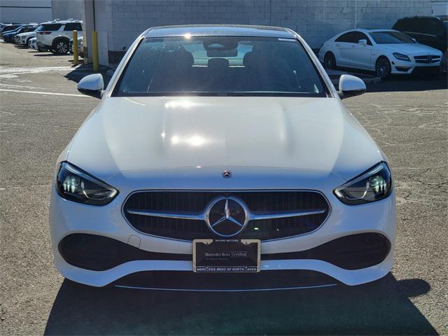 used 2022 Mercedes-Benz C-Class car, priced at $36,911