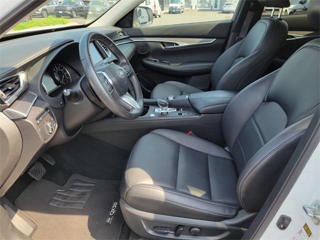 used 2022 INFINITI QX50 car, priced at $27,799
