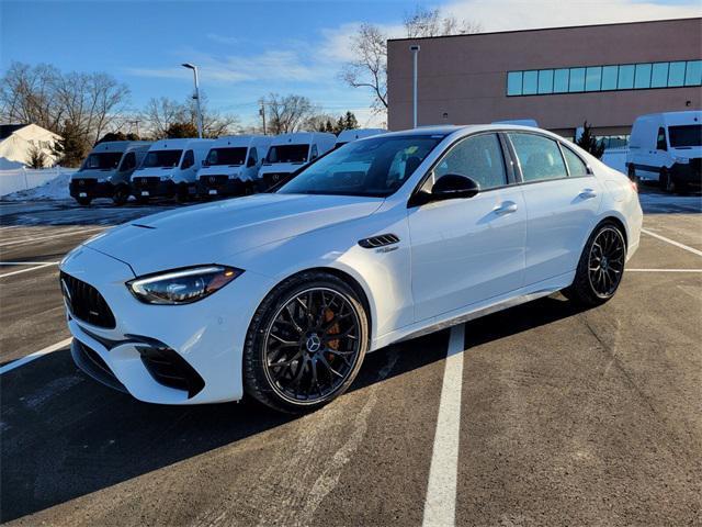 new 2025 Mercedes-Benz AMG C 63 car, priced at $119,080