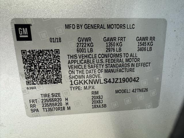 used 2018 GMC Acadia car, priced at $16,228