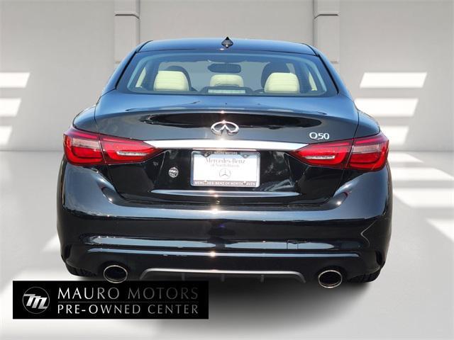 used 2018 INFINITI Q50 car, priced at $18,954
