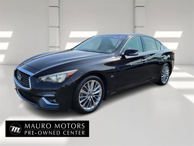 used 2018 INFINITI Q50 car, priced at $18,954