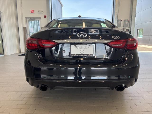 used 2018 INFINITI Q50 car, priced at $18,954
