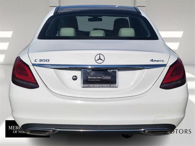 used 2021 Mercedes-Benz C-Class car, priced at $29,997