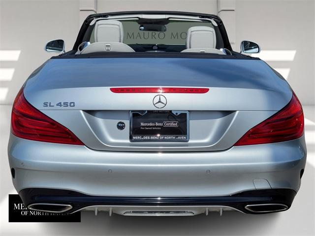 used 2020 Mercedes-Benz SL 450 car, priced at $63,995