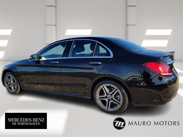 used 2021 Mercedes-Benz C-Class car, priced at $34,997