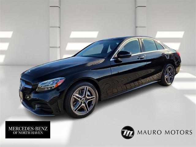 used 2021 Mercedes-Benz C-Class car, priced at $34,997