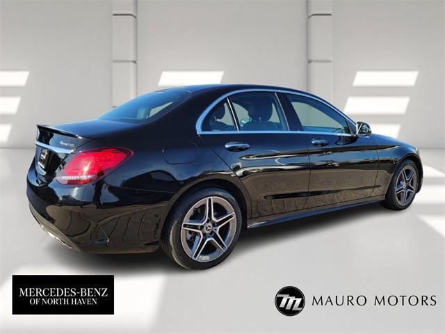 used 2021 Mercedes-Benz C-Class car, priced at $34,997