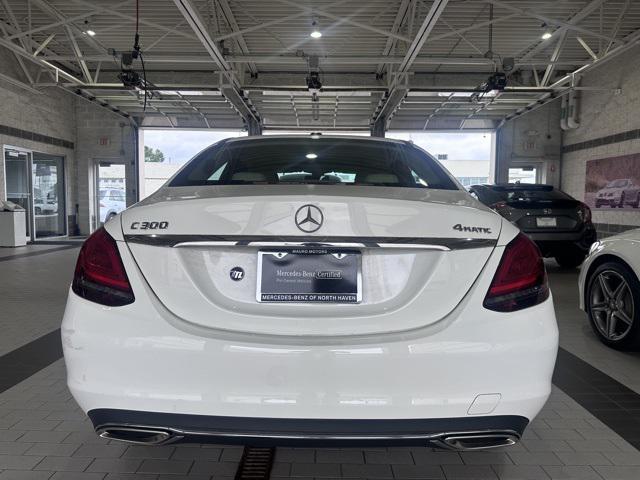 used 2021 Mercedes-Benz C-Class car, priced at $27,997