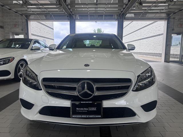 used 2021 Mercedes-Benz C-Class car, priced at $27,997