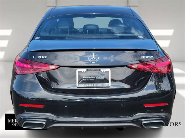 used 2024 Mercedes-Benz C-Class car, priced at $51,995