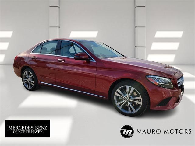 used 2019 Mercedes-Benz C-Class car, priced at $19,717