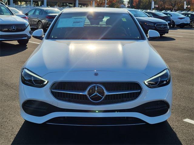 new 2025 Mercedes-Benz C-Class car, priced at $57,885