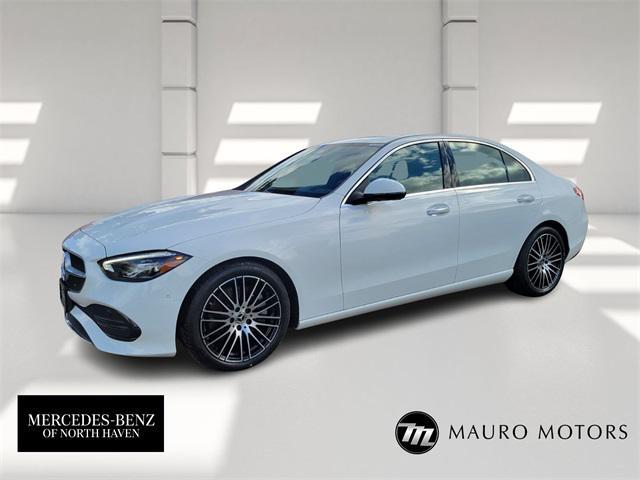 used 2022 Mercedes-Benz C-Class car, priced at $38,497