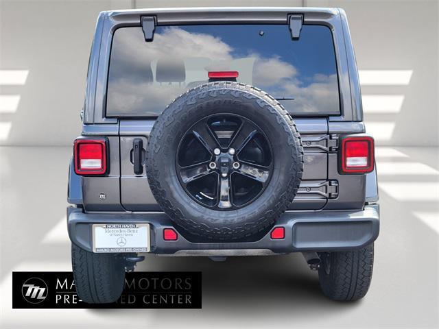 used 2021 Jeep Wrangler Unlimited car, priced at $35,549